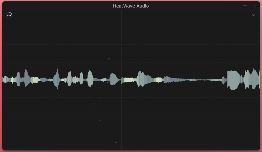HeatWave Audio plug-in waveform interface